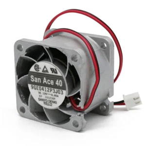 1 Stück Neu Lüfter für Sanyo San Ace40 9GE0412P3J03 12V 0,65A High Speed - Bild 1 von 2