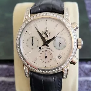 Girard Perregaux 8022 Chronograph 18k white gold special edition for Ferrari - Picture 1 of 6