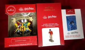 Hallmark Harry Potter And The Sorcerers Stone Hogwarts Crest Order The Phoenix - Picture 1 of 1