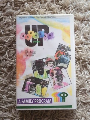 Growing Up VHS 1985 Video Cassette Sex Education Movie Educational PBS - Image 1 of 3