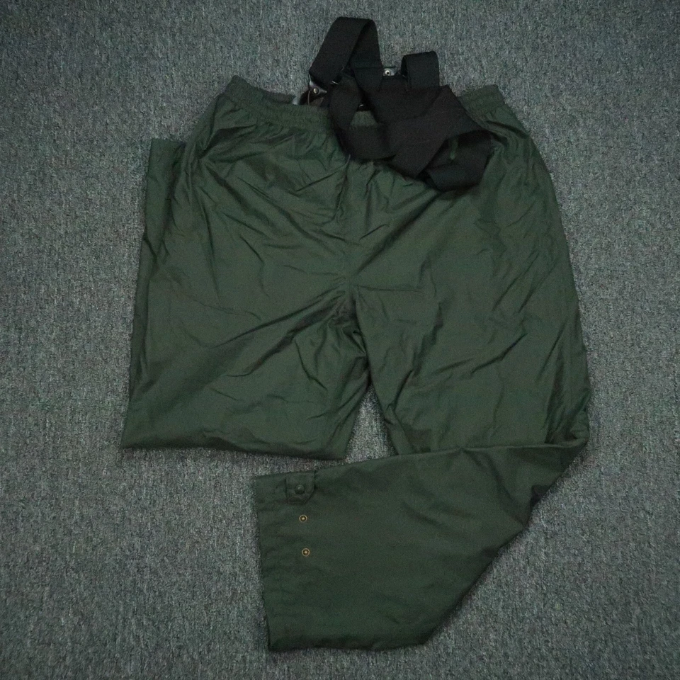 Cabelas Bibs Mens XXL Green Overalls Gore GTX Lined Waterproof 2XL - Image 1 of 4