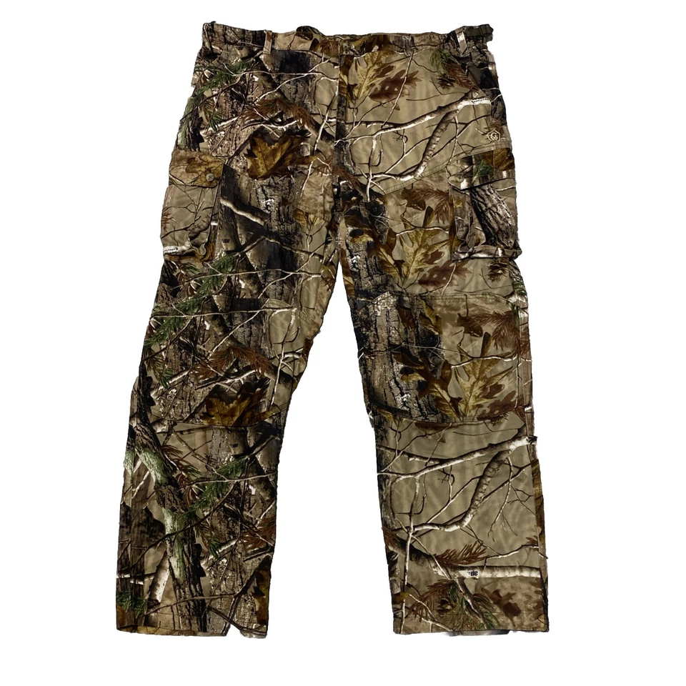 Game Winner Pants Mens 2XL Realtree Camo Hunting Cargo Utility Pants Adjustable - Image 1 of 4
