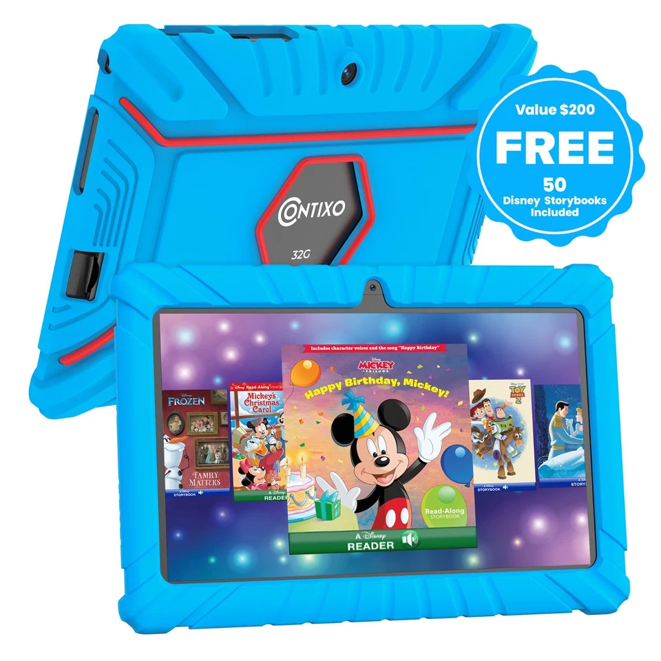 Contixo V8 7" Kids Tablet - 32GB, Exclusive 50 Disney Storybooks (Value $200) - Image 1 of 1