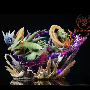 Estudio Digital Tyranitar Resina Estatua Pre-orden H15cm Pintado NUEVO - Imagen 1 de 9