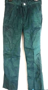 Vintage NWT Deadstock Wrangler Green Corduroy Flare Pants 30x34 - Picture 1 of 5