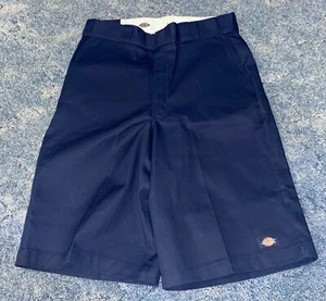 NWT Mens Dickies Twill 13" Loose Fit Work Shorts. Sz 36 & navy Blue. 42283DN - Picture 1 of 2