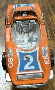 Vintage Playart ALFA ROMEO P33 Diecast Race Car - Orange #2 (B164) - Picture 1 of 6