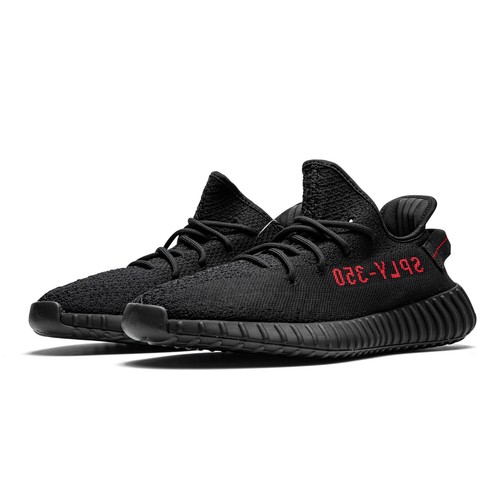 Yeezy Boost 350 V2 ""Bred"" nero rosso EU 41 US 8 CP9652 nuovissimo 2020 limitato