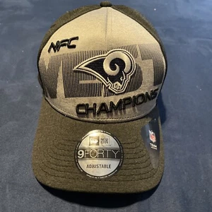 Los Rams Snapback Hat Cap New Era 9Forty NFC West Champions NFL Team Football - Picture 1 of 15