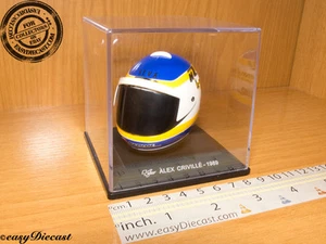 ALEX CRIVILLE MOTO-GP 1989 NZI HELMET 1/5 CASCO CASQUE REPSOL - MICHELIN MINT!!! - Picture 1 of 1