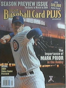 BECKETT BASEBALL CARD PLUS RIVISTA PRIMAVERA 2004 - Foto 1 di 1