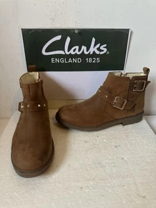 Clarks Leather Boots Size UK 4 EU 37 ,.x - Picture 1 of 11