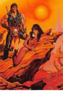 1997 Comic Images Vampirella Blood Lust Card-71 THE SCARLET LEGION
