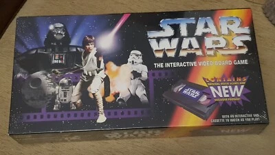 Star Wars Vintage Interactive VHS Video Board Game SEALED New - Image 1 of 4