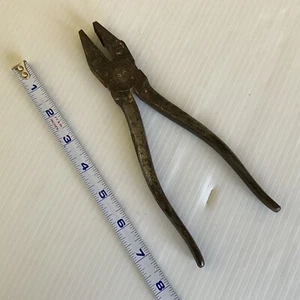Vintage KRAEUTER INDUSTRIAL WIRE STRIPPER PLIER 8" Tool Made In USA 1830-8 - Picture 1 of 10