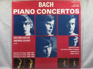 Bach - Piano Concertos - Zoltán Kocsis, András Schiff - Hungaroton SLPX 11751 - Picture 1 of 4