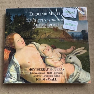 Tarquinio Merula Arie e Capricci a Voce Sola Jordi Savall NEW SEALED CD - Picture 1 of 2