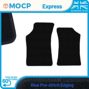 Express with Blue Pre-Stitch Trim Van Mats to fit Volkswagen Caddy Pickup 199... - Picture 1 of 4