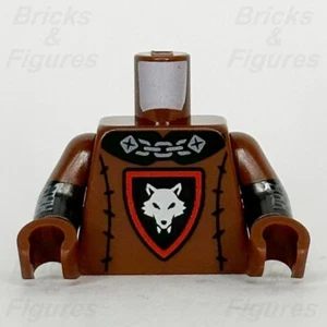 LEGO Wolfpack Beastmaster Minifigure Torso Part Series 27 Wolf Shield Body 71048 - Bild 1 von 3