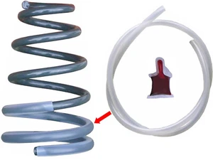 H&r Molla Tubo Isolante per Con Diametro Del Filo 8,75mm Lunghezza: 2 M + Olio - Foto 1 di 3