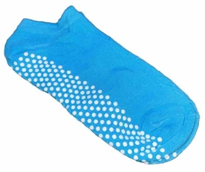 Yoga Grip Socks Size Small US Womens 6-8 Mens 5-7 Kids 7-8 NEW  1 Pair Blue - Picture 1 of 8