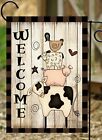 Welcome Animal Stack Garden Flag * Top quality *Double Sided * By Flags Galore