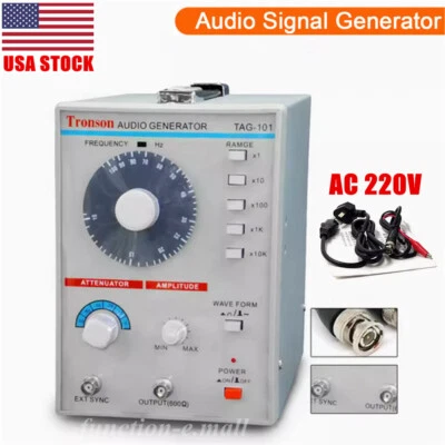 TAG-101 Audio Signal Generator Signal Source Low Frequency 10Hz-1MHz - Image 1 of 4