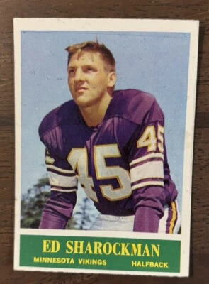 1964 PHILADELPHIA #108 ED SHAROCKMAN NM - Image 1 of 2