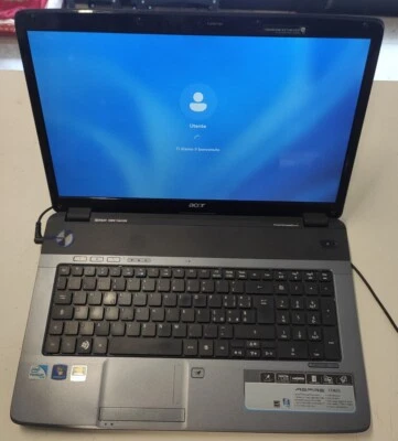 Acer ASPIRE 7736zg Windows Notebook 250GB SSD 4GB HDMI 17,3" - Immagine 1 di 4