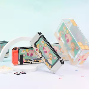 Funda protectora OLED para Nintendo Switch cubierta base cubierta antipolvo carcasa delgada - Imagen 1 de 28