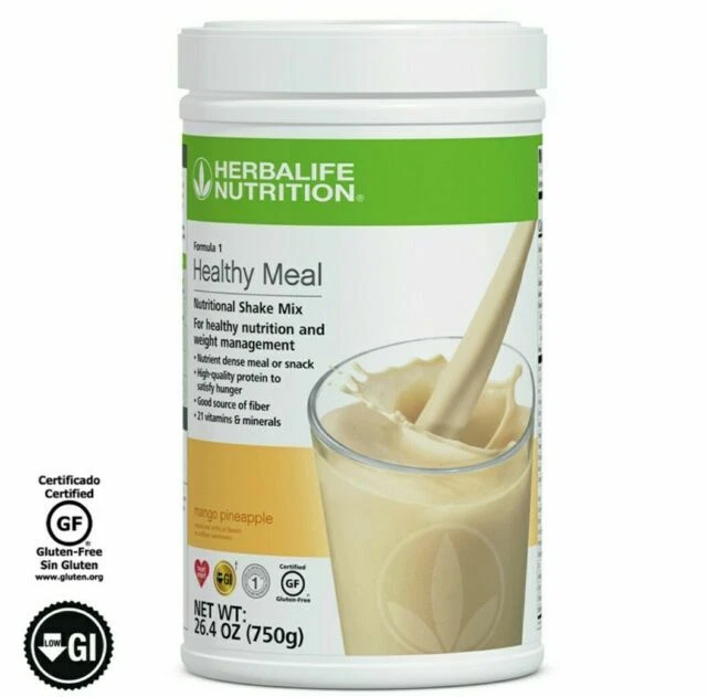 Herbalife Nutritional Shake Mix Mango Pineapple Dietary Supplement - 1.6lbs.
