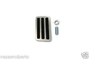 Aluminum Brake Pedal Universal pad paded - Picture 1 of 3
