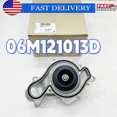 06M121013D NEW 1PC Water Pump Fits For Audi A4 A5 S5 A6 A7 A8 Q5 Q7 Q8 RS5 VW - Image 1 of 4