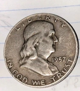 1957-D Franklin Half Dollar Great price! - Picture 1 of 2