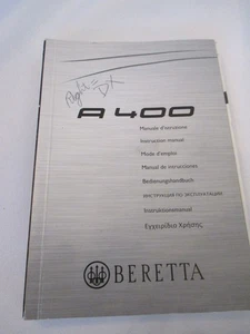 Bertta A400 Pistole Bedienungsanleitung in 8 Sprachen - Bild 1 von 6