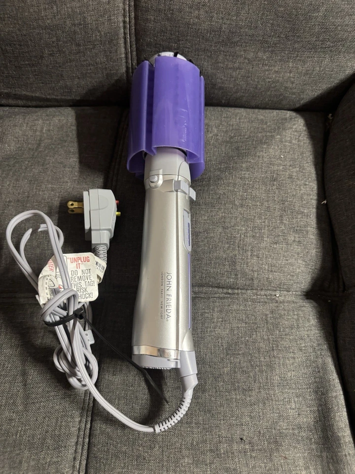 Cepillo de aire caliente iónico John Frieda Frizz Ease forma salón 1,5" probado JFHA7R  Foto 1 de 4