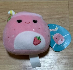 NEW NWT SQUISHMALLOWS KELLYTOY SNELL STRAWBERRY PLUSH STUFFED ANIMAL AUTHENTIC - Picture 1 of 7