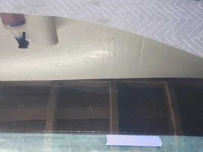 Door Window Glass C230 2005 2007 Mercedes Benz Sedan Right Passenger Side Front - Image 1 of 4