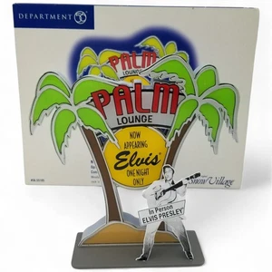 Dept 56 Snow Village "Now Showing-Elvis Presley" 55105 Vintage Christmas ©2000 - Picture 1 of 14