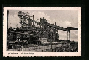 Gelsenkirchen, Hochöfen-Anlage, Ansichtskarte 1942 - Picture 1 of 2