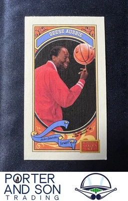 Geese Ausbie 2014 Panini Golden Age Mini White Parallel #79 Harlem Globetrotters - Image 1 of 2
