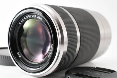 Sony 55-210mm F/4.5-6.3 OSS Lente Sony E Mount Silver [COMO NUEVO] #900a - Imagen 1 de 4