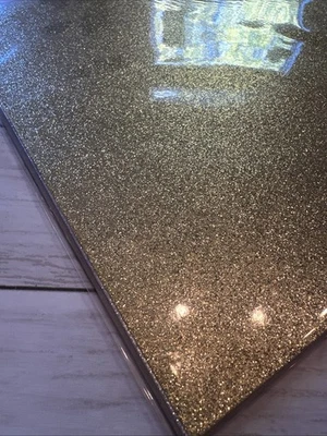 Stampin’ Up! SILVER & GOLD ADHESIVE BACKED GLIMMER PAPER 2 sheets 12 x 12 NEW - Image 1 of 2