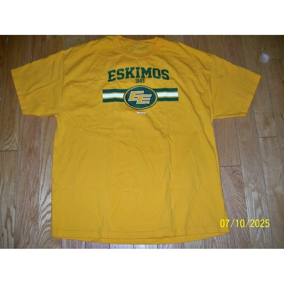 Edmonton Eskimos Vintage Tee Shirt Size 2XL NEW - Image 1 of 1