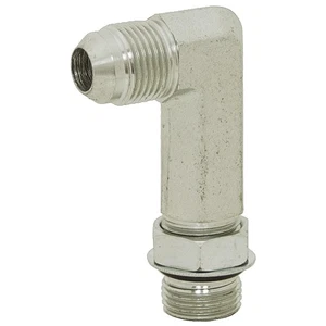 JIC 16 Male x SAE 16 Male 90 Degree Elbow Adapter 9-6801-LL-16-16-3.72 - Picture 1 of 2