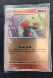 Raboot ERROR REVERSE HOLO BLEED 027/132 Pokemon TCG Card MEG MEGA EVOLUTION NM - Picture 1 of 2