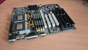 Gigabyte GA-586DX (doble socket 7, ATX, EDO-RAM, ISA) + 2x Pentium MMX 200 + 32MB - Imagen 1 de 22