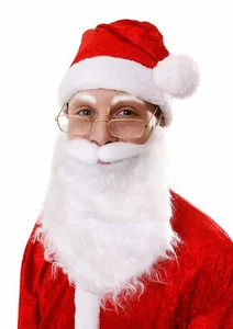 Adult Christmas Fancy Santa Claus Beard Xmas Beard Costume Party Dress Accessory - Picture 1 of 1