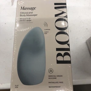Masajeador Corporal Bloomi Impermeable Libre de Ftalatos 3 Velocidades, Nuevo/Sellado - Imagen 1 de 4