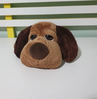 DOG TOY REEVES RUSS DOG BROWN BIG EYES BIG EARS 30CM LONG - image 1 of 4